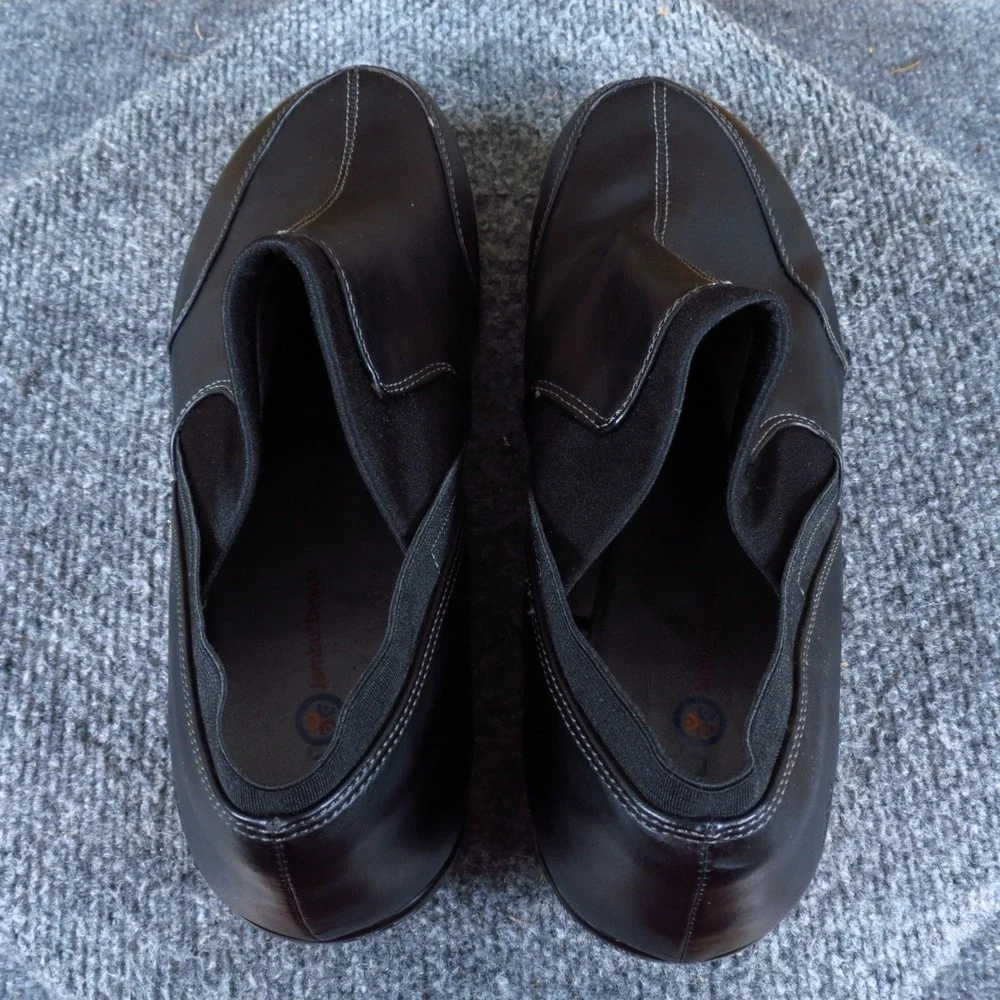 JBU Jambu Trail Women Wedge Slip On Shoes‎ Size 9.5 Casual Walking Black Vegan
